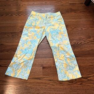 Animal print Capri pants from Lily Pulitzer. Size 2